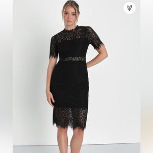 Remarkable Black Lace Dress